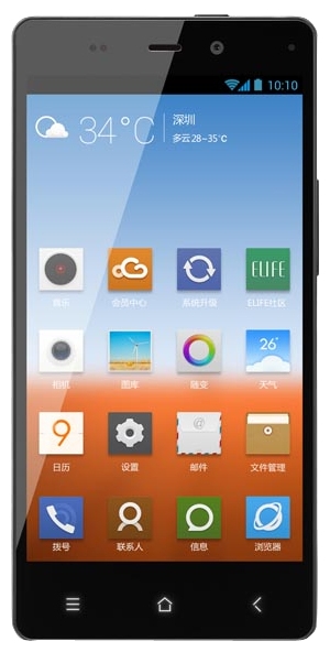 Gionee Elife E6 recovery